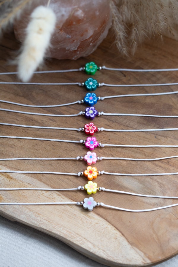 Ensemble de bracelets porte bonheur à partager, bracelets d'amitié