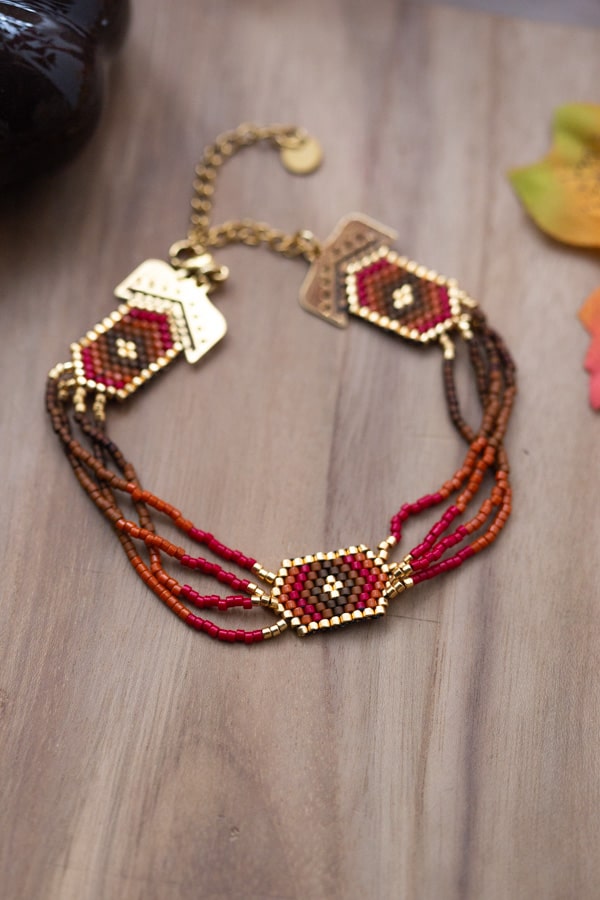 Bracelet collection Mabon, couleurs d'automne